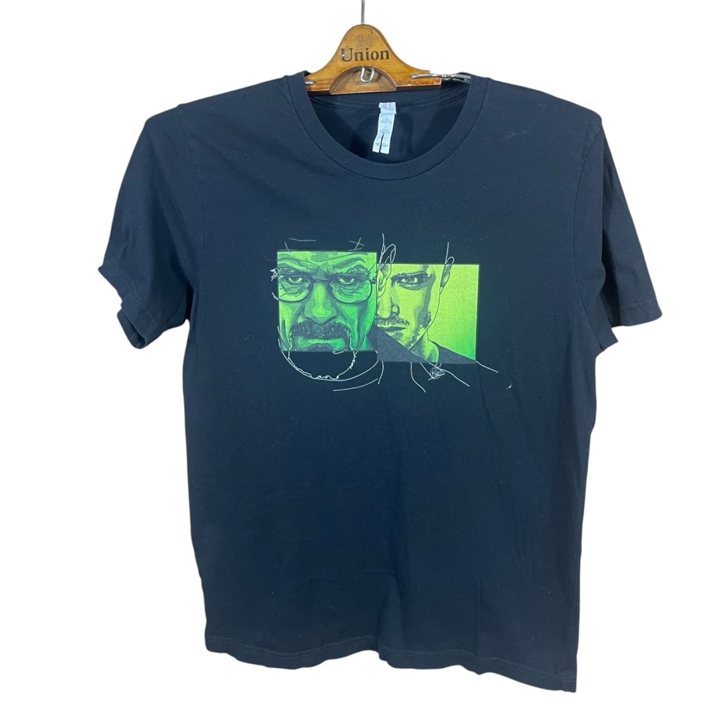 Breaking Bad Jesse & Walter Men’s/ Unisex Graphic Short Sleeve T-Shirt Size L